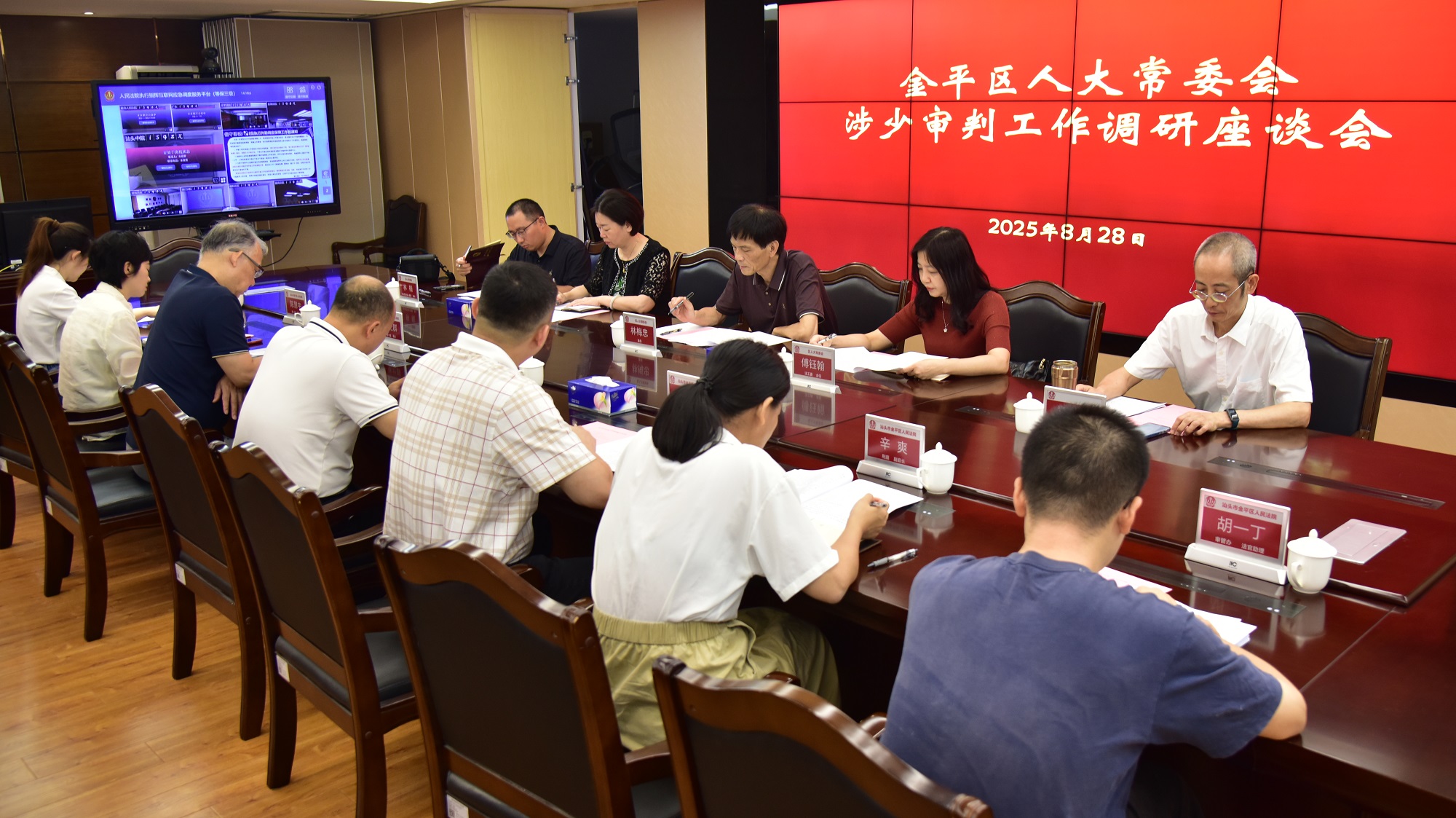 区人大常委会专题调研涉少审判工作